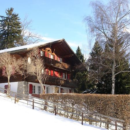 Chalet Grünegg Grindelwald Oda fotoğraf